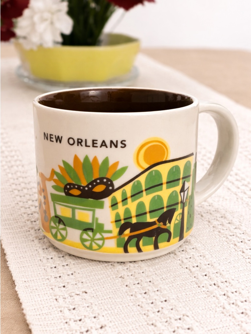 SOLDStarbucks New Orleans LA You Are Here Mug 2015 Collectible YAH Coffee Cup